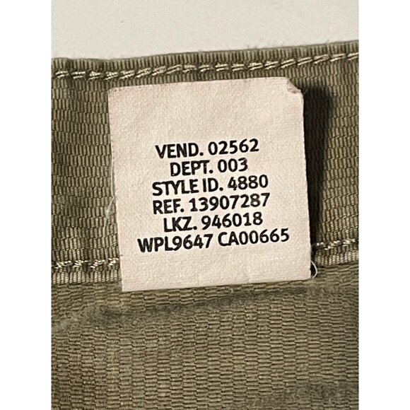 Eddie Bauer jeans mens 43 x 32 distressed straight brown work - Picture 15 of 16